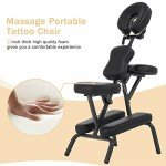 Adjustable Portable Massage Chair with Carrying Bag