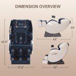 Real Relax 2025 Full Body Massage Chair with Heat