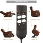 Heated Massage Lift Recliner Chair for Seniors