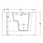 Luxury Whirlpool Walk-In Bathtub with Massage System