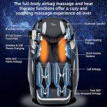 A860 Full Body 4D Massage Chair - Deep Black