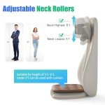 Shiatsu Neck & Back Massager with Heat & Vibration