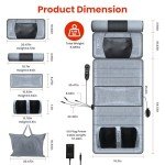 Moclever Full Body Electric Massage Mat Cushion