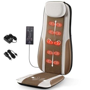Shiatsu Massager Pad with Heat & Deep Tissue