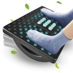 Ergonomic Rocking Foot Rest with Massage Surface