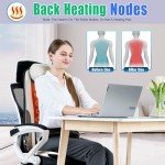 Shiatsu Massager Pad with Heat & Deep Tissue