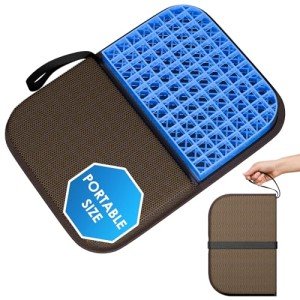 Portable Gel Seat Cushion for Pain Relief