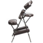 Bedford Portable Full Body Massage Chair - Coffee