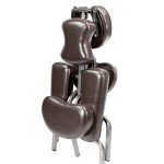 Bedford Portable Full Body Massage Chair - Coffee