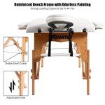 Giantex 84'' Folding Massage Table with Carry Case