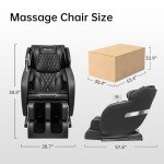 Real Relax 2024 Zero Gravity Full Body Massage Chair