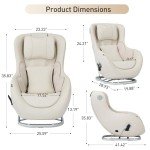 COLAMY Full Body Massage Chair with Heat & Sound