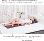 Snailax Full Body Massage Mat with Heat