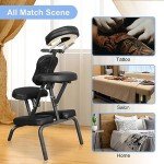 Portable Foldable Massage Chair with Carrying Bag
