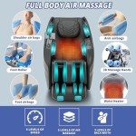 HealthRelife 3D Full Body Massage Chair - Black