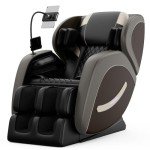 Luxury Zero Gravity Full-Body Massage Chair - Gray