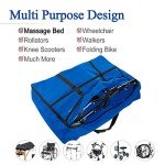 Portable Massage Bed Travel Storage Bag (Blue)