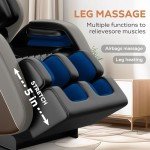 Luxury Zero Gravity Full-Body Massage Chair - Gray