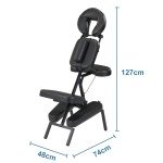 Extra Large Portable Massage Chair with Cushions