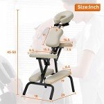 Portable Folding Massage Chair with Carrying Bag