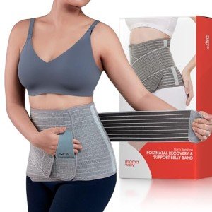 Adjustable Postpartum Belly Band for Back Pain Relief