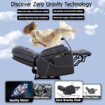 Zero Gravity Massage Recliner with Heat & USB