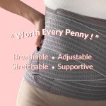 Adjustable Postpartum Belly Band for Back Pain Relief