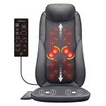 Snailax Shiatsu Heat Massage Chair Pad