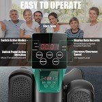 Under Desk Electric Elliptical Leg Exerciser for Home