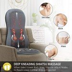 Comfier Shiatsu Massage Seat Cushion with Heat