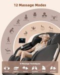 EASPEARL 4D Zero Gravity Full Body Massage Chair