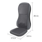 Comfier Shiatsu Massage Seat Cushion with Heat