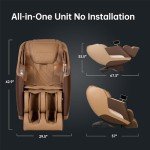 Mazzup 3D Shiatsu Full Body Massage Chair