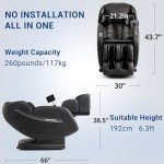 MYNTA 3D Zero Gravity Full Body Massage Chair