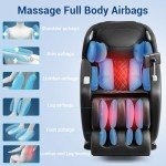 MYNTA 3D Zero Gravity Full Body Massage Chair