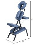 Lightweight Portable Massage Chair with Adjustable Features
