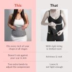 Adjustable Postpartum Belly Band for Back Pain Relief