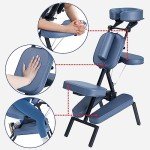 Lightweight Portable Massage Chair with Adjustable Features