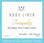 Soft Microfiber Massage Face Rest Covers - 10 Pack