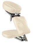 NRG Grasshopper Portable Adjustable Massage Chair - Cream