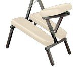 NRG Grasshopper Portable Adjustable Massage Chair - Cream