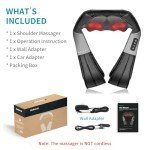 Nekteck 3D Shiatsu Massager with Soothing Heat