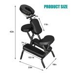 Portable Foldable Massage Chair for Spa & Tattoo