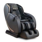 RELEXONCHAIR Yukon 4D Shiatsu Massage Chair - Black