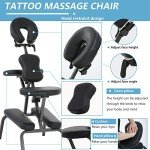 Portable Height Adjustable Massage Therapy Chair