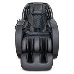 RELEXONCHAIR Yukon 4D Shiatsu Massage Chair - Black