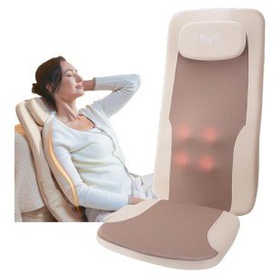 Foldable Back Massager Chair with Heat & Adjustability