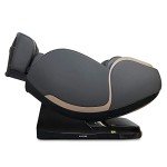 RELEXONCHAIR Yukon 4D Shiatsu Massage Chair - Black