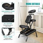 Portable Foldable Massage Chair for Spa & Tattoo