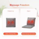 COMFIER Rechargeable Shiatsu Massage Chair Pad